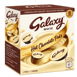 Galaxy White Hot Chocolate  Dolce Gusto Compatible Pods