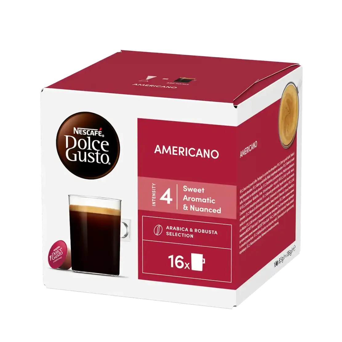 Americano Nescafe Dolce Gusto® Official Pods