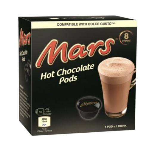 Mars Hot Chocolate Pods for Dolce Gusto